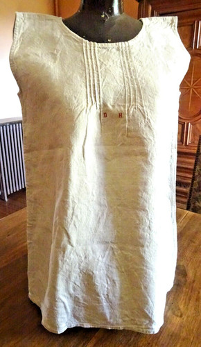 Chemise ancienne lin épais - chemise,