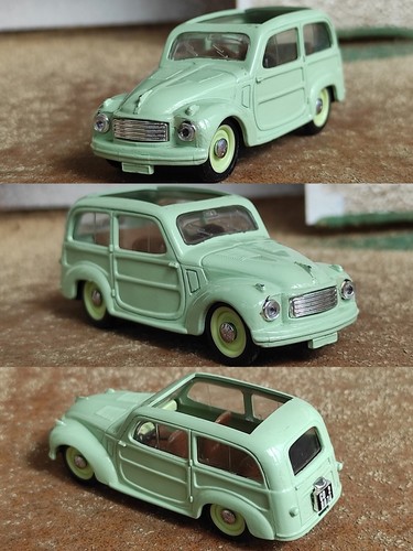 Brumm fiat 500 c - 1/43,