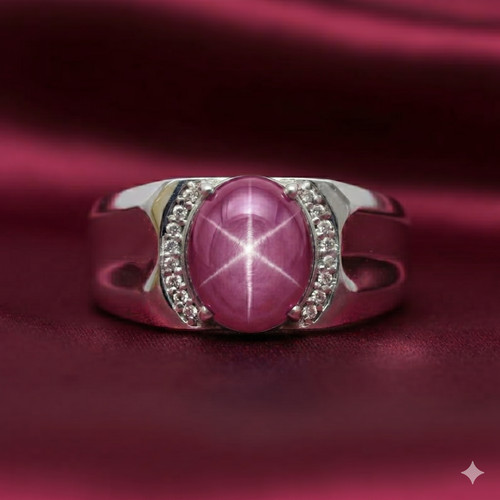 Bague pour homme saphir