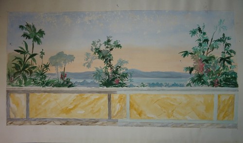 Grand aquarelle dessin - aquarelle,