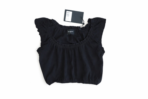 Top haut noir the kooples - top,