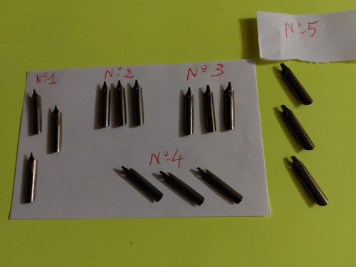 Calligraphie plumes à la - ,