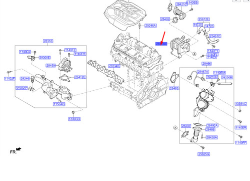 Refroidisseur egr basse - refroidisseur,