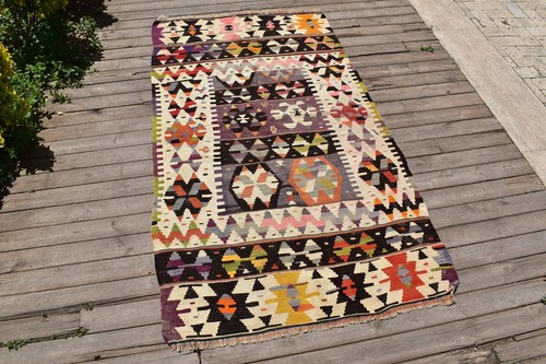 Tapis dinde 2 laine - tapis,