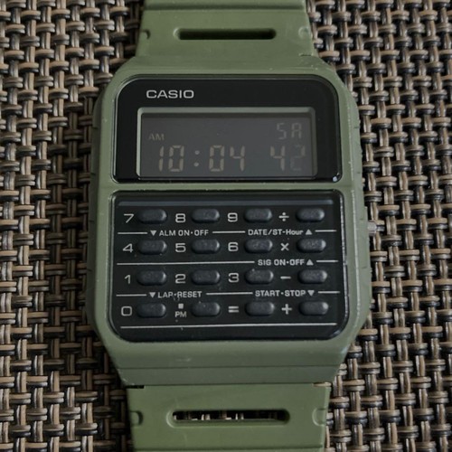 Montre casio data - montre, bank