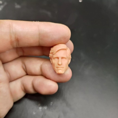Head model carving double - model,