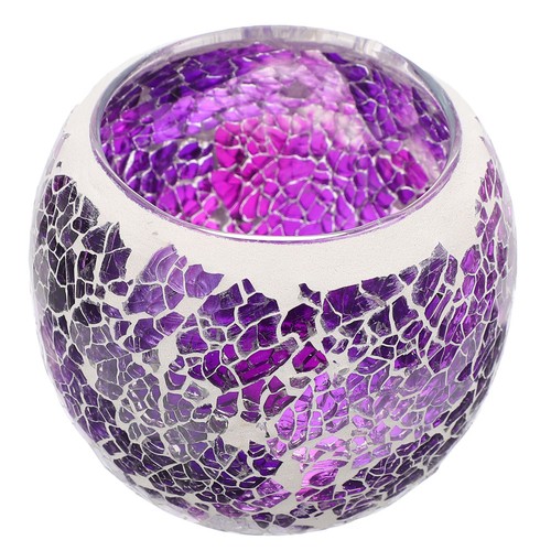 Mosaïque verre chandelier - mosaïque,