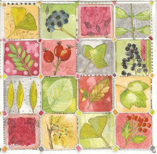 Lot serviettes en papier - en,