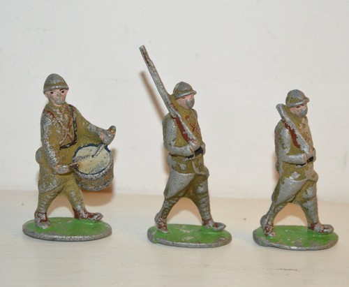 Lot anciennes figurines alu - lot, 3