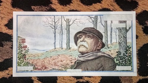 Billet 50000 francs clemenceau - 50000,