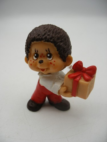 Pvc vintage figurine bully - vintage,