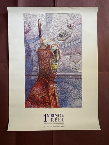 Affiche moebius fondation - affiche,