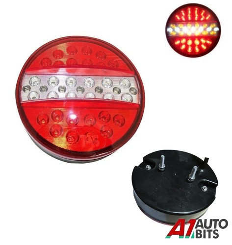24v arrière rond led feu - 1x,
