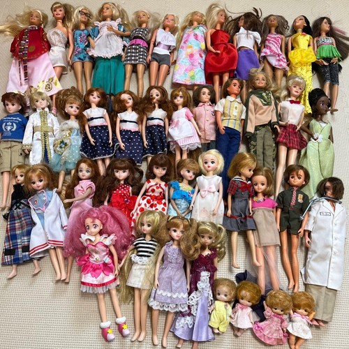 Lot poupées barbie collection - lot,