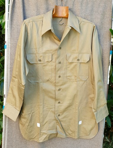 Army ww2 chemise chino - us,