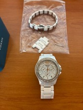 Montre fossil femme blanche - fossil,