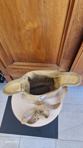 Vends musette masque gaz - masque, a