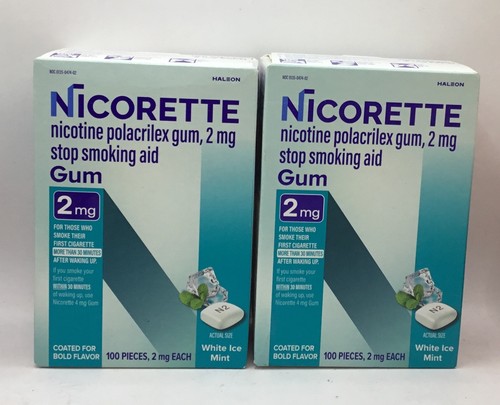 Nicorette nicotine gum 2mg - gum,