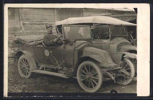 Carte postale photo voiture
