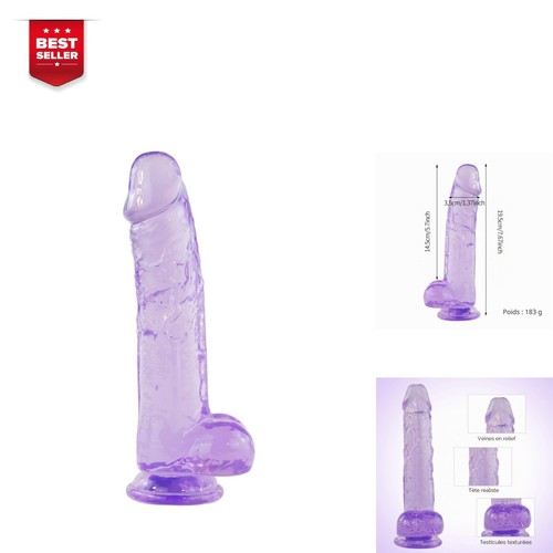Gode réaliste souple cm - gode,