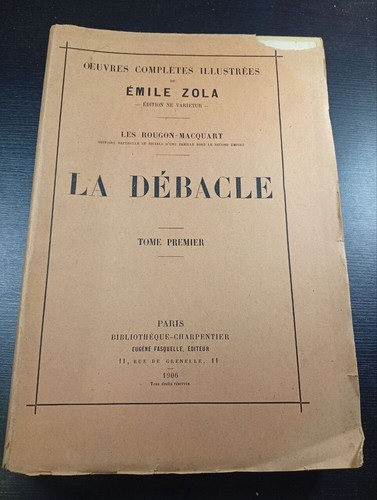 Débacle tome premier - débacle,
