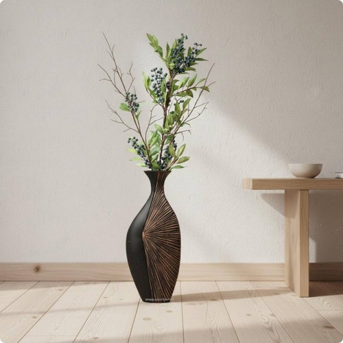 Pièces vase haut décoratif - pièces,