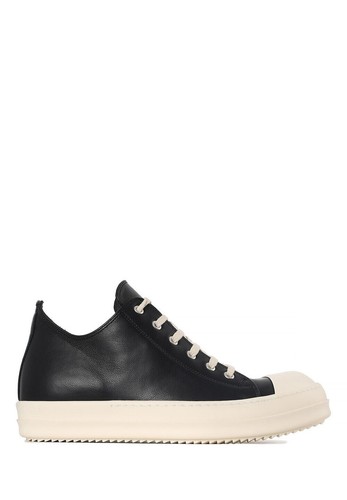 Rick owens baskets basses - rick, noir