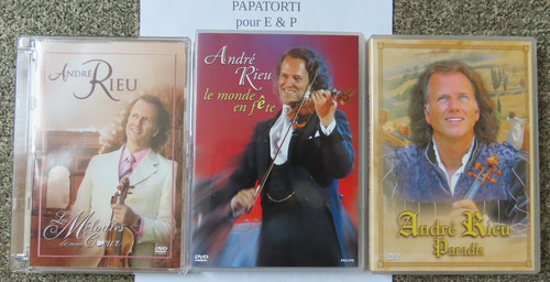 Dvd andre rieu paradis - -,