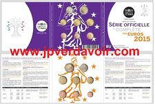 FRANCE BU 8 pièces en Euro 2 0 1 5