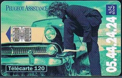 Telecarte peugeot assistance - telecarte,