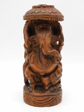 Statuette bois sculpte - en,