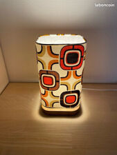 Lampe de chevet Lamp’Angel Kansas - Abat-jour en tissu vintage