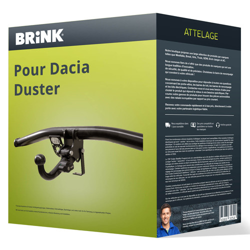 Attelage pour dacia duster - pour, i