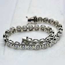 Bracelet Chaîne Tennis en