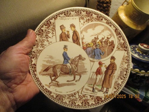 Ancienne jolie assiette - jolie,