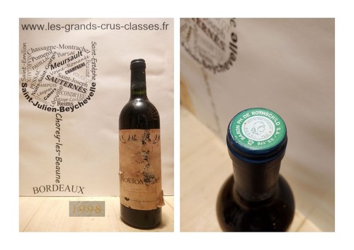 Château mouton cadet - château, 1998