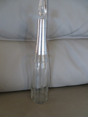 Carafe cristal monture en - en,