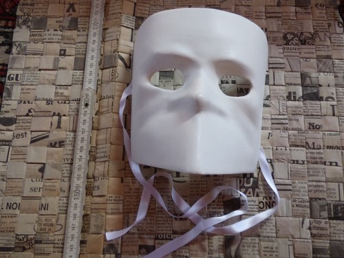 Mask bauta bianca - mask, gianni