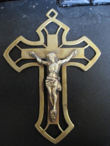Ancien pendentif cuivre - pendentif, en