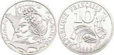 10 Francs Jimenez - 1986