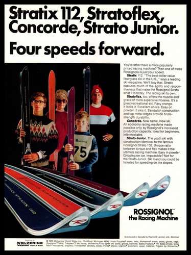 1970 rossignol strato junior - rossignol,