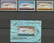 Yémen 1965 MNH Mi 165-167+