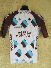 Maillot cycliste AG2R LA MONDIALE porté par Damien GAUDIN shirt jersey trikot