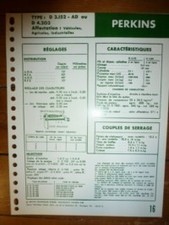 D3.152 - D4.203 Fiche Technique Perkins
