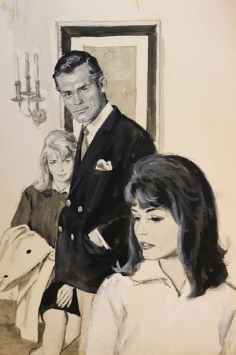 1967 dessin original - dessin, mark