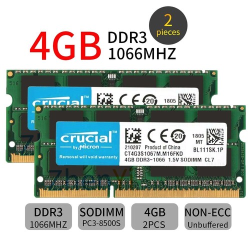 8gb 4gb 2gb ddr3 1066mhz - 8gb, 2x