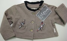 JOTTUM NEUF BEAU PULL 12 MOIS COULEUR ÉCORCE DE PIN MODÈLE KINSKY