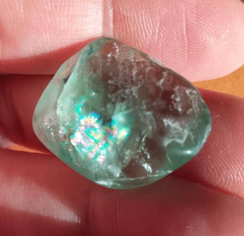 7.3gr 23x22x11mm fluorite