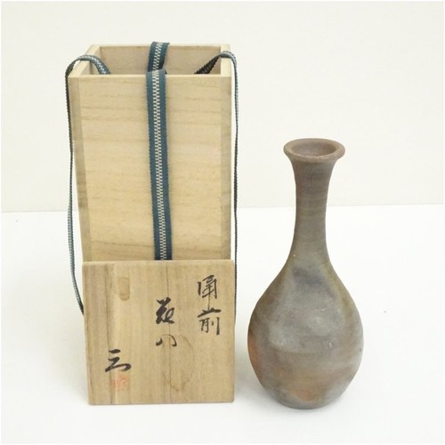 Vase ikebana japonais - ikebana, bizen