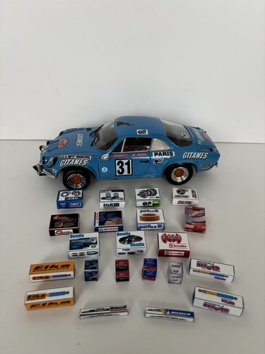 Diorama garage 18éme lot 7 - diorama, 1/18éme